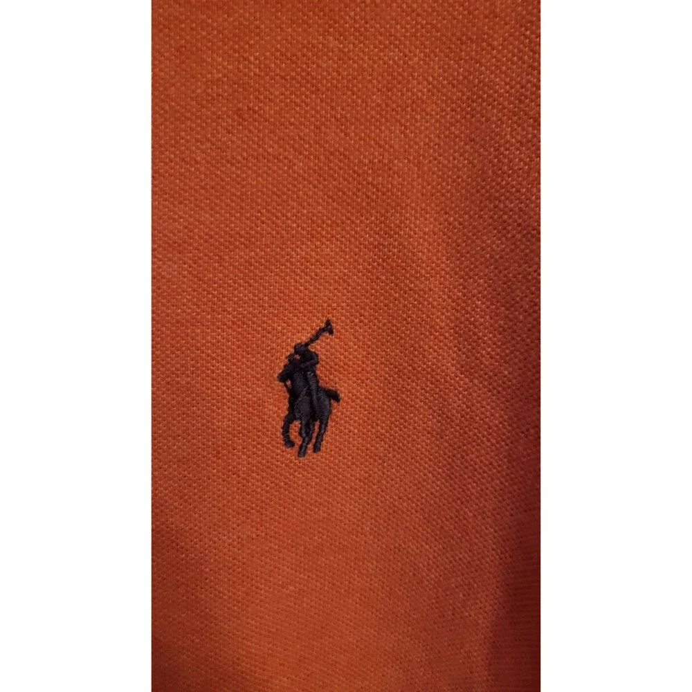 Polo Ralph Lauren Blue Pony Polo Shirt Adult XL Classic Fit Pink Mens